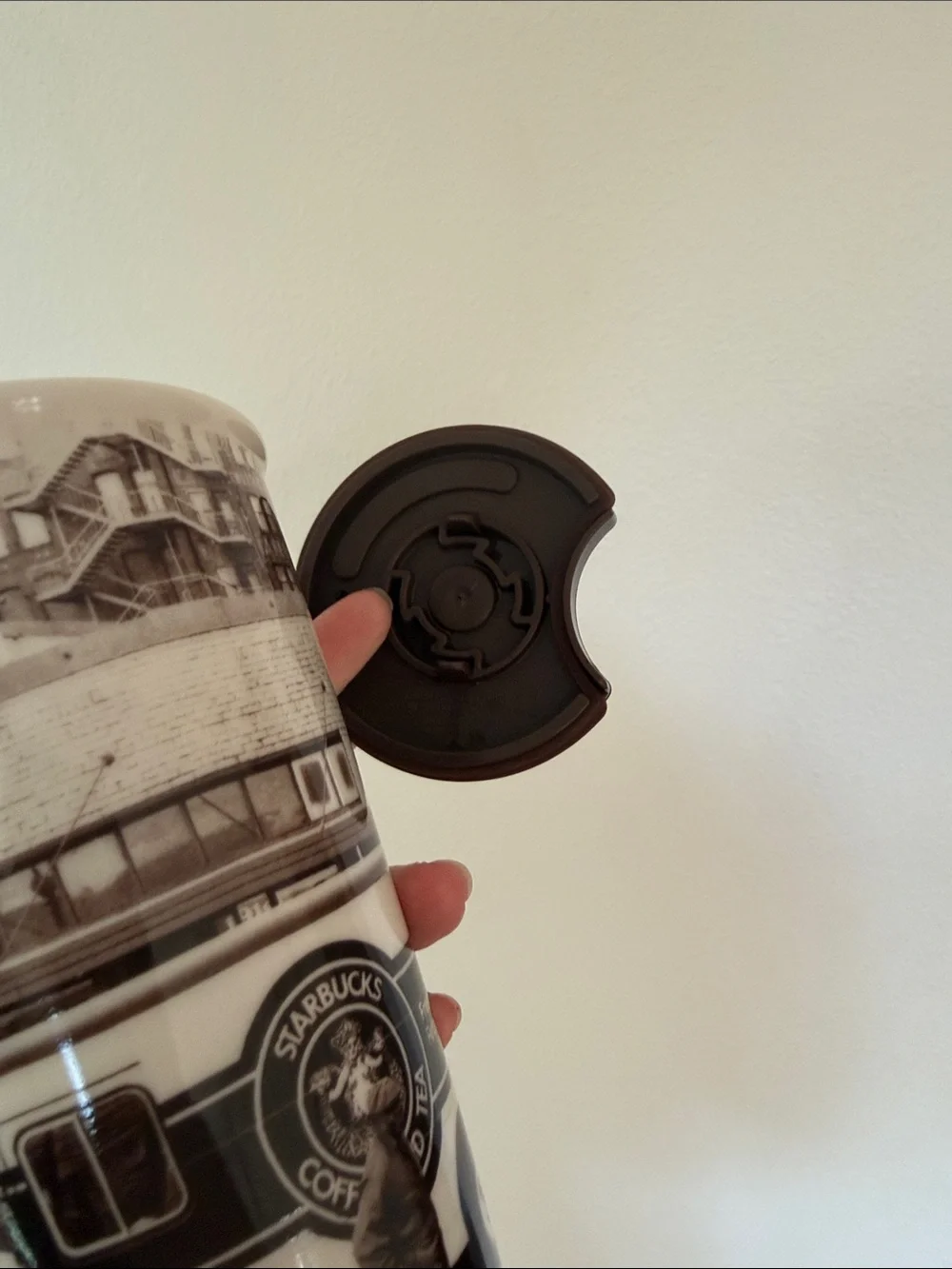 Starbucks Brown Vintage Travel Tumbler